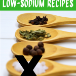 Easy & frugal low-sodium recipes